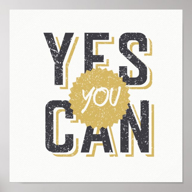 Yes You Can 3 Poster (Front)