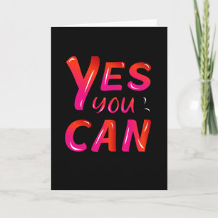 Yes you can card