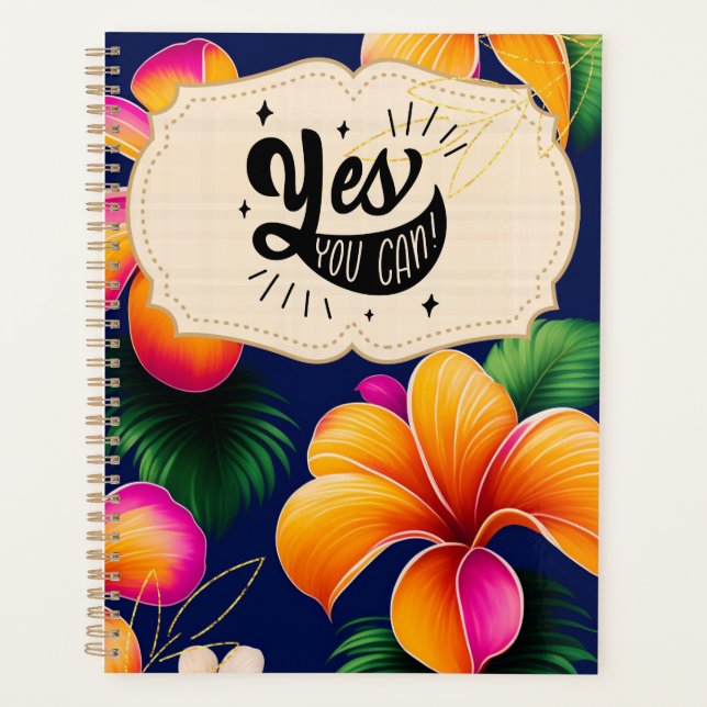 Yes You Can Motivational Planner (Devant)
