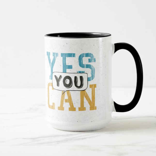 Yes You Can Mug (Right)