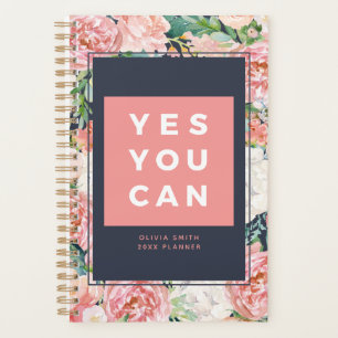 Yes You Can   Personalized Planner
