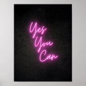 Yes You Can Poster (Front)