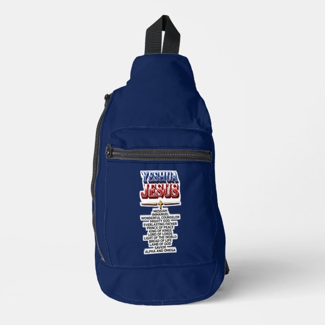 YESHUA - CHRIST SLING BAG (Front)