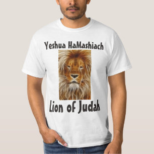 Yeshua HaMashiach, LION OF JUDAH T-shirts