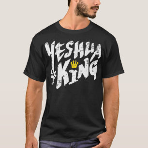 Yeshua Is King  Hebrew Name For Jesus Premium  T-Shirt