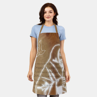 YESHUA  Jesus Christ the Messiah Christian Poem Apron