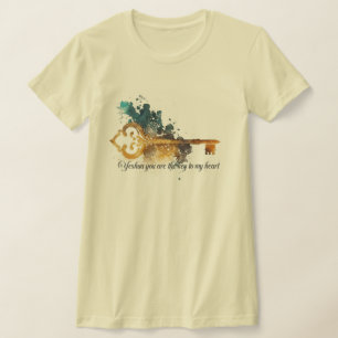 "Yeshua key to my heart" T-Shirt