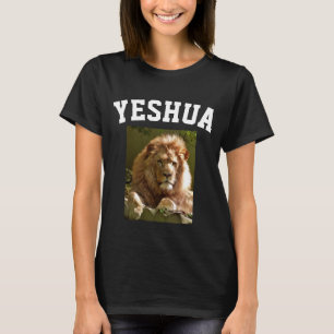 YESHUA LION DES T-shirts JUDAH JESUS