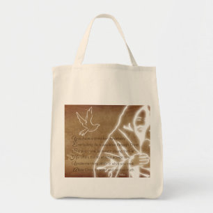 YESHUA Messiah Jesus Christ Christian Poem Tote Bag