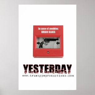 Yesterday Break Glass Poster