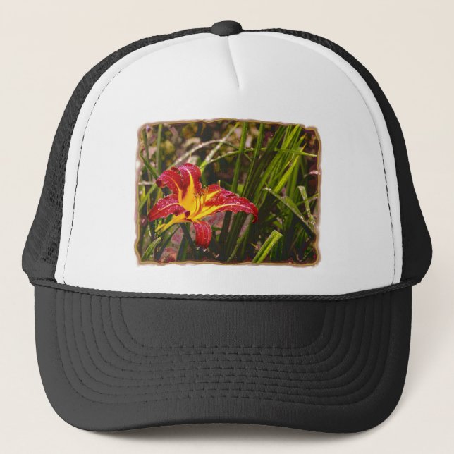 Yesterday Lily After The Rain Trucker Hat (Front)