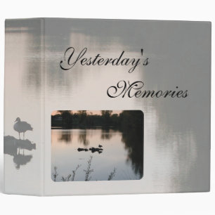 Yesterdays Memories Scrapbook by Janz Binder