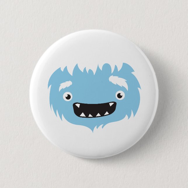 Yeti 2 Inch Round Button (Front)