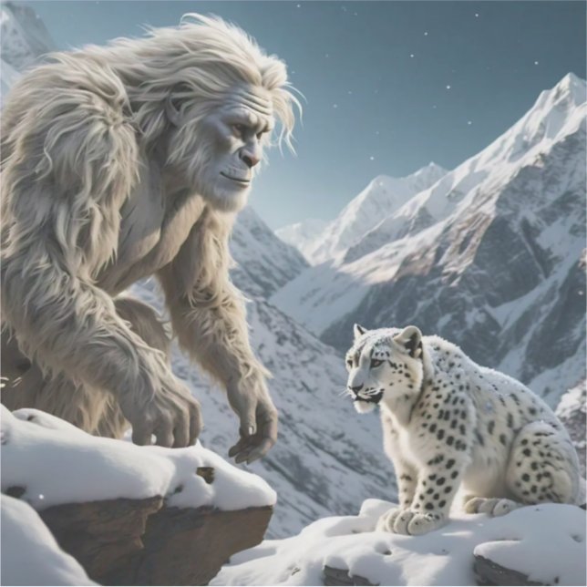 Yeti and The Snow Leopard (Front)