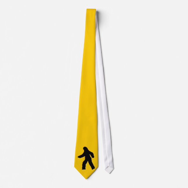 Yeti Crossing Beware Neck Tie (Front)