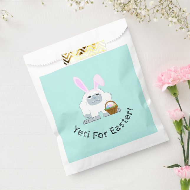 Yeti For Easter Cute Easter Yeti Favour Bag (Sealed)