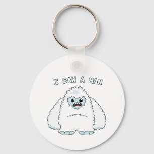 Yeti - I saw a man Keychain