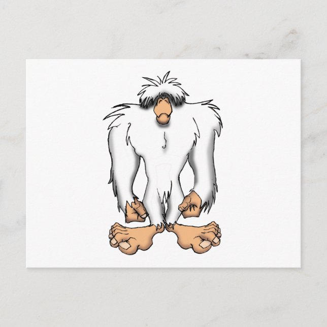 YETI POSTCARD (Front)