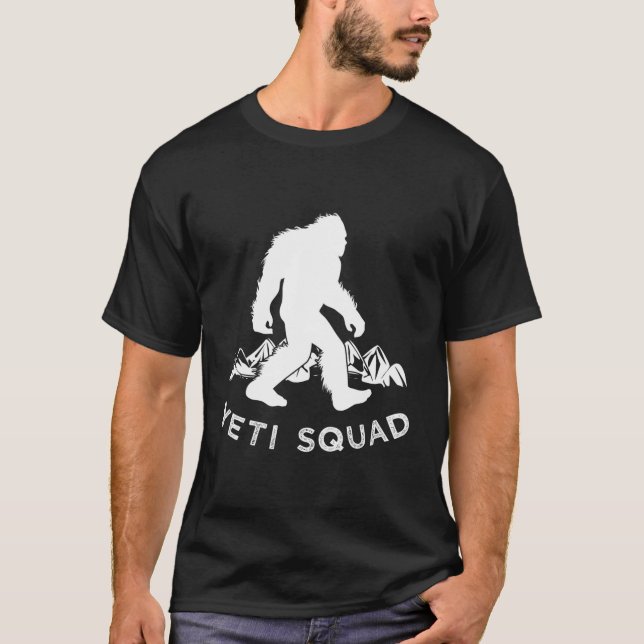 Yeti Squad Long Sleeve Shirt Mountain Snowman Appa (Front)