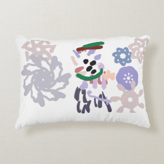 Yeti winter fun accent pillow