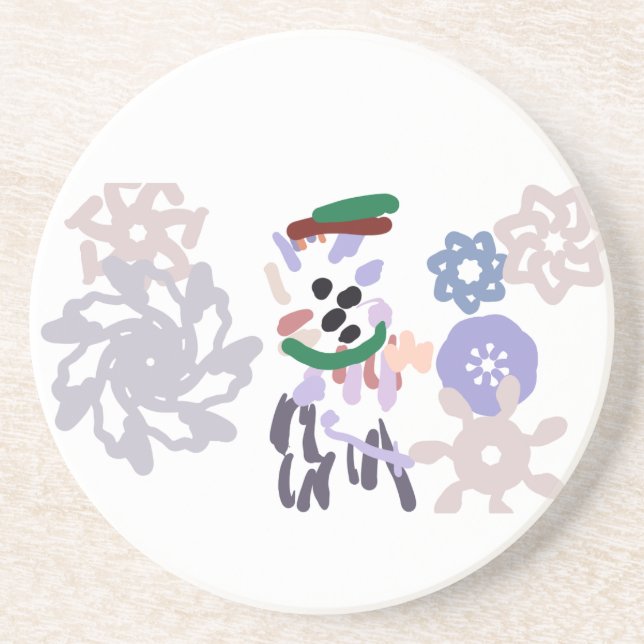 Yeti winter fun coaster (Front)