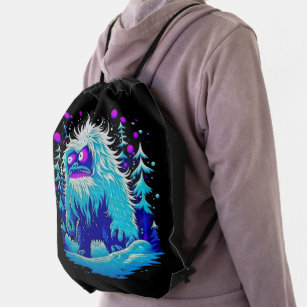 Yeti Winter Wonderland drawstring bag