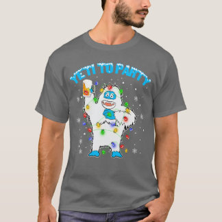 Yetio Party Funny Beer Drinking Xmas 2021 friends T-Shirt