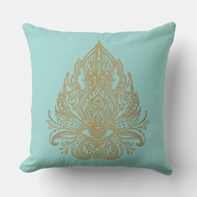 Yeux de Shiva - Coussin (Recto)