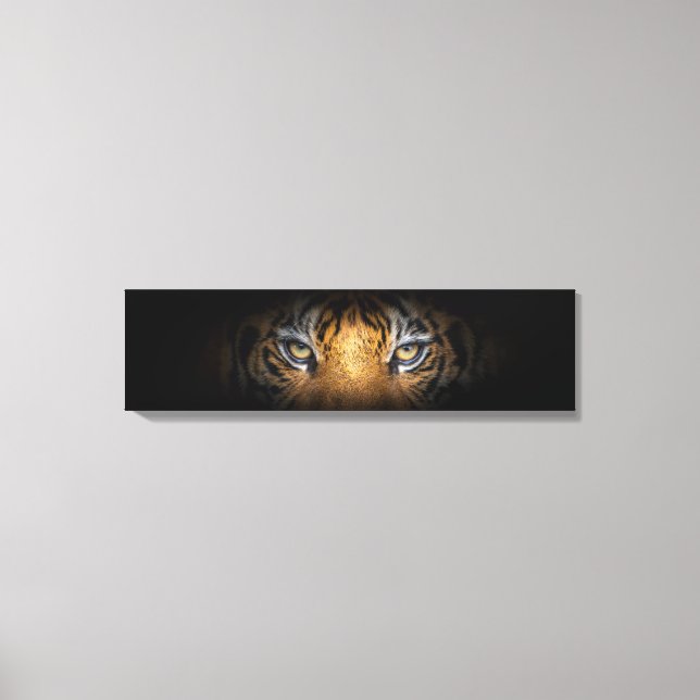 Yeux D'Une Tigre Panoramique Tiger Impression (Recto)