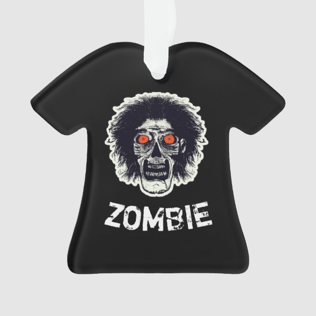 Yeux orange ZOMBIE (devant)