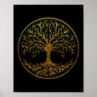 Yggdrasil, Celtic Tree Of Life, Norse Mythology Poster