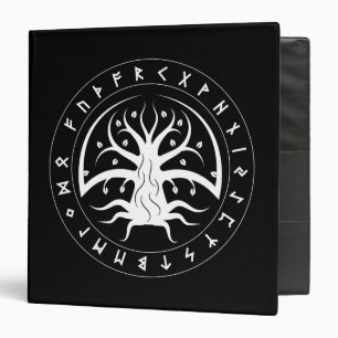 Yggdrasil Circle Runes Classeur