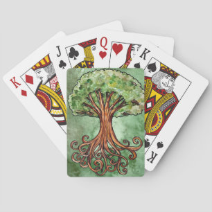 Yggdrasil Tree Norse Mythology  Playing Cards