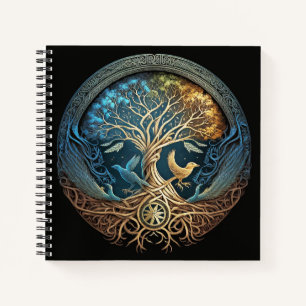 Yggdrasil Tree of Life  Notebook