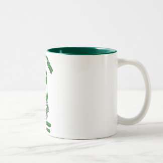YHS GREEN 1960-1973 Two-Tone COFFEE MUG