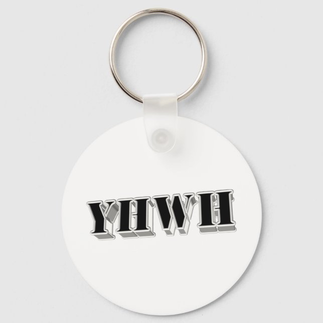 YHWH5 3D KEYCHAIN (Front)