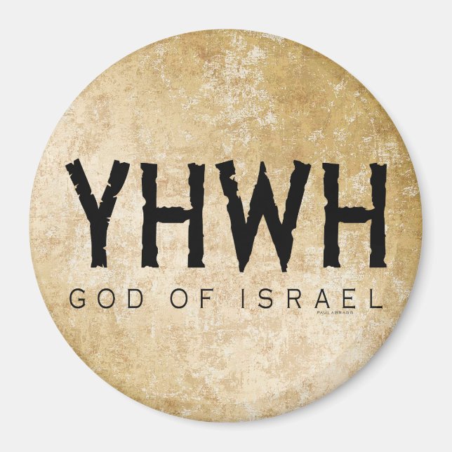 YHWH Jehovah Magnet (Front)
