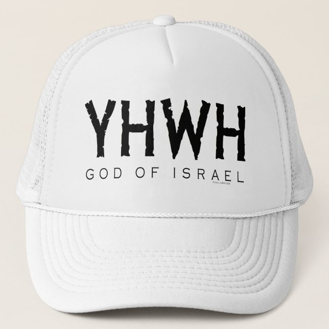 YHWH Jehovah Trucker Hat (Front)