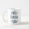 Yiayia Greek grandmother mug with leaves