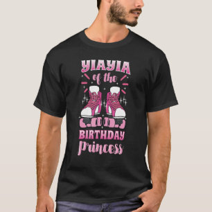 Yiayia of the Birthday Princess Roller Skates Skat T-Shirt