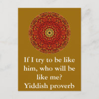 Yiddish proverb