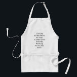 Yiddish Puns Hannukah Apron<br><div class="desc">Oy by the vey,  nobody tuches your Matzo Ball Soup,  if you kvell kvetch what I mensch.</div>