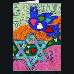Yiddish Reflections of Hearts & Peace<br><div class="desc">Matching Invitations sets available : Planner Book, �Save The Date� Invite/Magnet, Announcements, Wedding Invitations, Engagement Invite, Bar/Bat/B'nai Invites, Bridal Shower Invitations, Bachelor & Bachelorette Party Invitations, �Out of Town Guest� Invite, �Out of Town Guest� Direction Card, �Out of Town Guest� Luncheon/Dinner/Party Invite, Kids Invite, Adult Invite, Matching Envelopes, RSVP Cards,...</div>