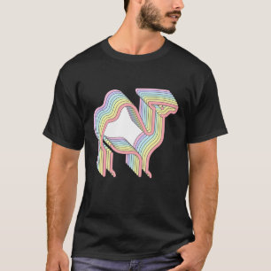 Yikes Aesthetic Rainbow Animal Pastel T-Shirt