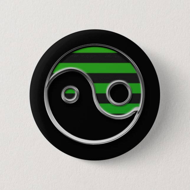 Yin 2 Inch Round Button (Front)