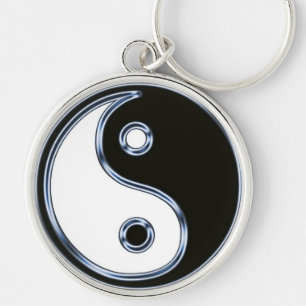 Yin and Yang 2 Keychain