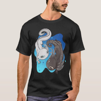 Yin and yang axolotl T-Shirt
