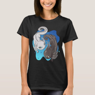 Yin and yang axolotl T-Shirt