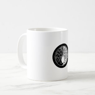 Yin and yang Embracing japanese gingers in circle Coffee Mug