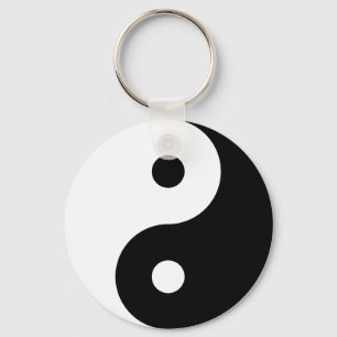 Yin and Yang Keychain